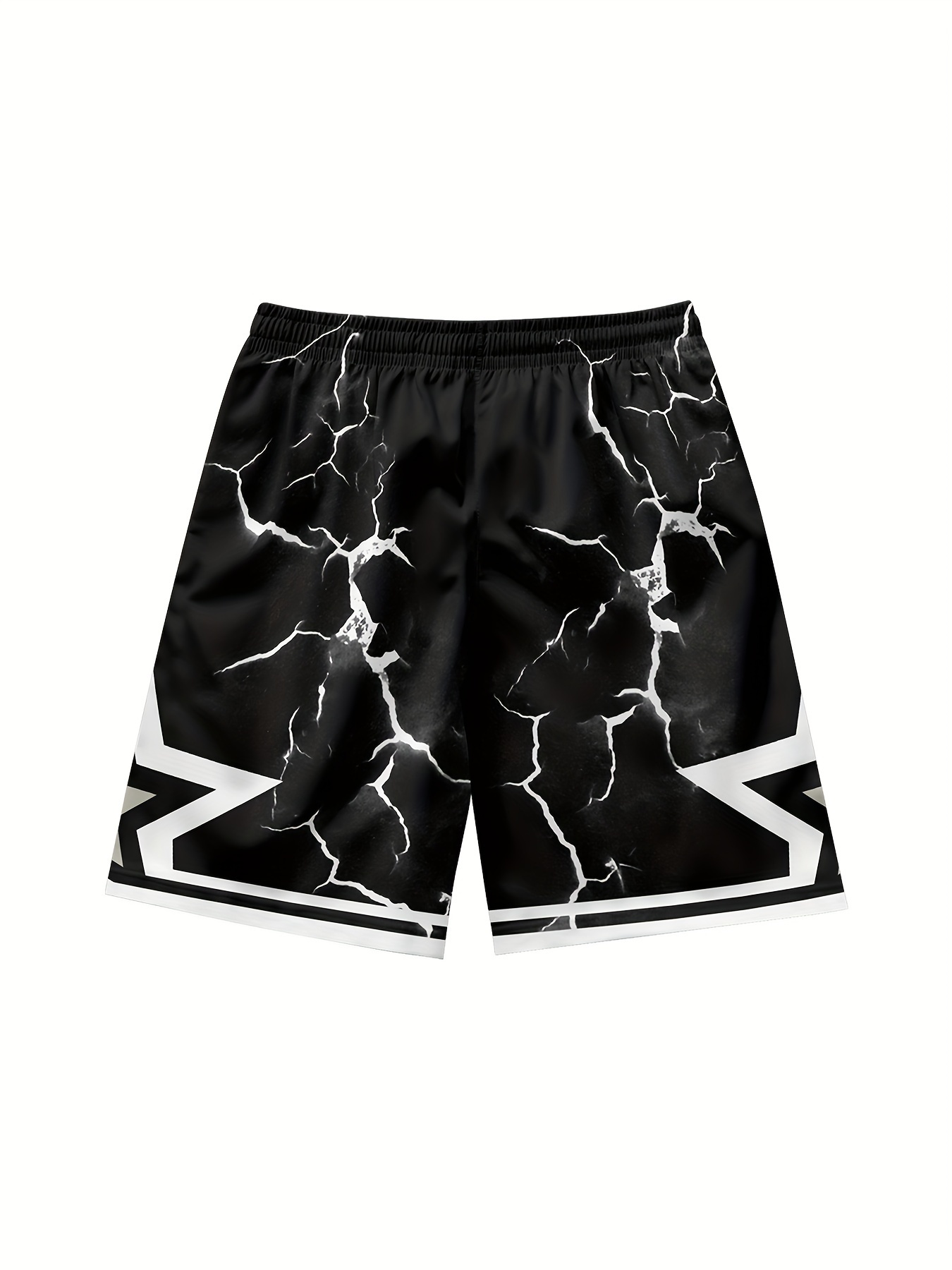 mens summer casual shorts with sweat wicking and quick drying fashion trend with drawstring and pocket outdoor sports beach vacation autumn details 1